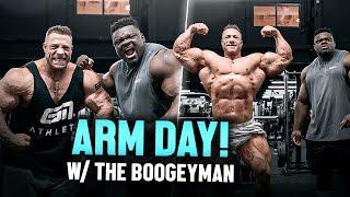 Tim x Boogeyman  Arm Training mit Blessing