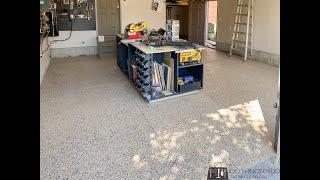 How to epoxy coat your garage floor   HD 1080p