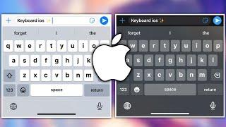 100% mirip keyboard iPhone untuk android