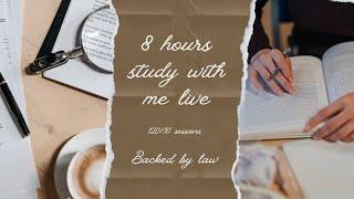 Make it happen 8 hours study with me live  12010 sessions  Backed By Law