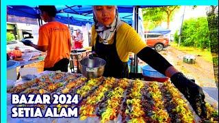 Bazar Ramadan Setia Alam  Bazaar Ramadhan 2024  Malaysia Street Food  马来西亚集市斋戒月美食