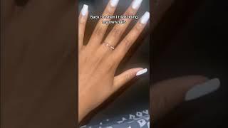 How did I do?? #viral #shortvideo #shorts #nails #white