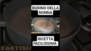 BUDINO DELLA NONNA #videoshort #RICETTABUDINO#budino #crema#dolceveloce #cartisia