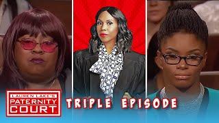 Triple Episode Mom Couldnt Stop Wedding But Can She Stop Fatherhood?  Paternity Court