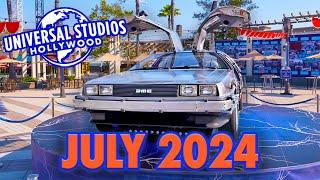 Universal Studios Hollywood - July 2024 Walkthrough 4K POV