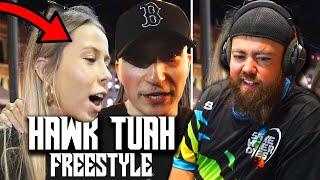 THIS GIRL IS EVERYWHERE  RAPPER REACTS to Token - Hawk Tuah Freestyle