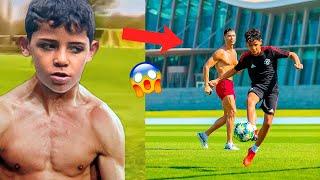 Ronaldo Oğlunu Böyle Eğitiyor  Cristiano Ronaldo Jr.ın Çılgın Antreman Programı 