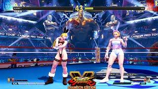 Street Fighter V CE Karin vs Lucia PC Mod