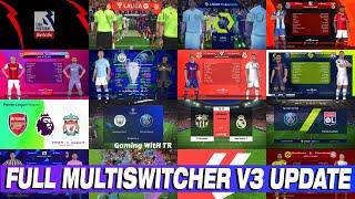 PES 2017 NEW FULL MULTISWITCHER V3 UPDATE 2024