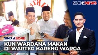 Cawagub Jakarta Kun Wardana Ajak Awak Media Makan Bersama di Warteg - Sindo Sore 1509