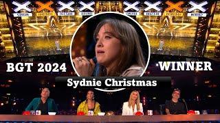 Tomorrow Sydnie Christmas wins GOLDEN BUZZER  BGT 2024  영어-한글 