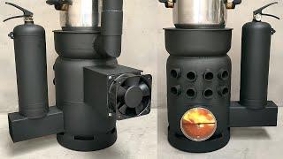 How to make a wood pellet heating stove super effective and only costs $25