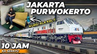 HARGA MURAH TAPI.. 2X LEBIH LAMA KARENA JALUR MEMUTAR  Full Trip KA Serayu Jakarta - Purwokerto