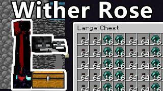 Wither Rose Farm  15.000 h  Minecraft 1.20