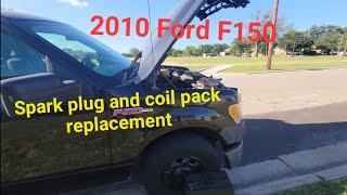 DIY Spark plug and coil pack replacement.  2010 Ford F-150