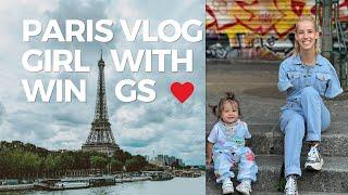 Mom Born Without Arms in Paris Painting with My Feet While Traveling with Our Baby #vlog