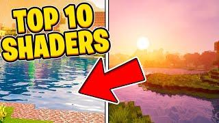 Top 10 Shaders for Minecraft Bedrock 1.20+ Android IOS Xbox One Ps4 MCPE