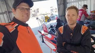 2023 Ultimate Steel Framing Superkart Series Round 2 Interview Russell Jamieson