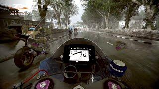 TT ISLE OF MAN RIDE ON THE EDGE 3 PS5 4K 60 FPS Realistic Gameplay - Rain Effect Test