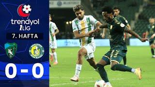 Kocaelispor 0-0 Şanlıurfaspor - HighlightsÖzet  Trendyol 1. Lig - 202425