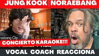 JUNG KOOK NORAEBANG  VOCAL COACH REACCIONA #jungkook #suchwita