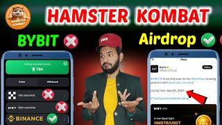 Hamster Kombat Bybit exchange  Hamster Kombat Airdrops  Withdrawal & listing  Hamster exchange