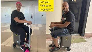 Airwheel SE3S smart luggage  unboxing.