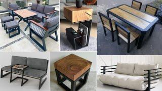 50+Crafting Industrial Elegance  Exploring Cool Metal Furniture Designs  iron furniture