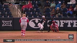 BYU Softball Defeats Houston On Walk Off Grand Slam At Home