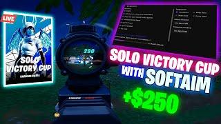EARNING With The Best Fortnite CHEAT in the Solo Victory Cup  +$250