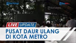 Pusat Daur Ulang di Metro Lampung yang Dibangun 2021 Lalu Mulai Dimaksimalkan untuk Tangani Sampah