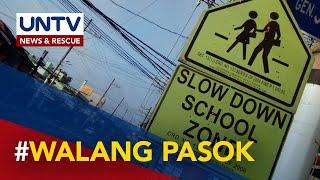 Pasok sa eskwela at trabaho sa govt. offices sa NCR suspendido