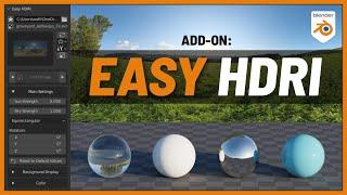 EASY HDRI - Esse Add-on gratuito é incrível 