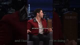 Nick Jonas talking about some Bollywood dance moves 