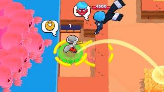 1 HP 999 IQ OUTPLAYS EDGAR GETS INSTANT KARMA  Brawl Stars 2023 Funny Moments Wins Fails ep1127