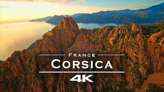 Corsica France  - by drone 4K