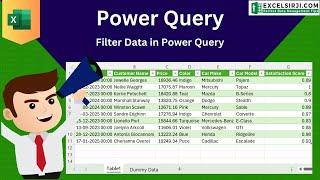 Filter Data in Power Query in Excel - A Beginners Guide