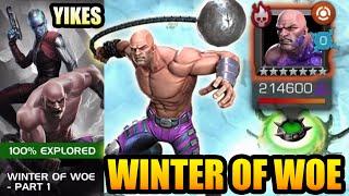 THE HARDEST CHALLENGE BOSS EVER? - Absorbing Man Winter Of Woe Part 1 - Marvel Contest of Champions