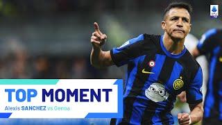 Alexis Sanchez Shines with Goals and Assists  Top Moment  Inter-Genoa  Serie A 202324