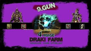 Knight Online  4 Mage ile Draki Farm  Upgrade - Shell Kırdırma...  #9Gün