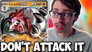 DONT Attack Lycanroc ex Scary Fangs Turbo Fighting Build Paldea Evolved PTCGL