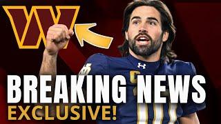  EXCLUSIVE The news that will shake up the Commanders fans.  Washington Commanders News