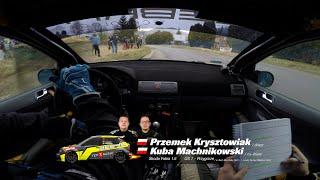 6. Tech-Mol Rally - 1. runda Tarmac Masters 2022 P. Krysztowiak  K. Machnikowski - OS 1 Przygórze