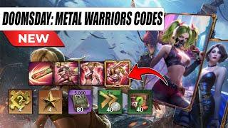 DOOMSDAY CODES SEP 2024 - DOOMSDAY LAST SURVIVORS GAMEPLAY - DOOMSDAY METAL WARRIORS