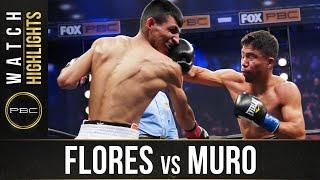 Flores vs Muro HIGHLIGHTS April 20 2021  PBC on FS1