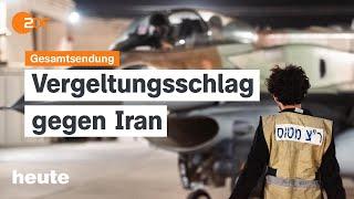 heute 1900 Uhr vom 26.10.24 Israels Angriff auf Iran Parlamentswahl in Georgien Krankheitswelle