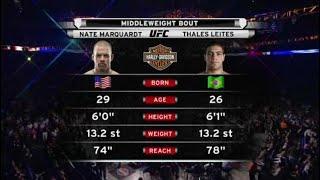 Nate Marquardt vs Thales Leites