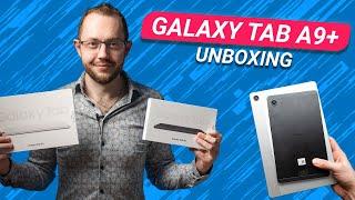 Samsung Galaxy Tab A9 and A9+ Unboxing My First Impressions