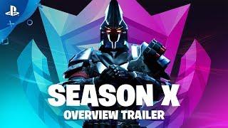 Fortnite - Season X Overview Trailer  PS4