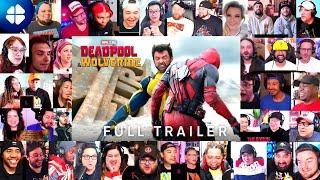 Deadpool & Wolverine  Trailer 42 People React MEGA Reaction Mashup 